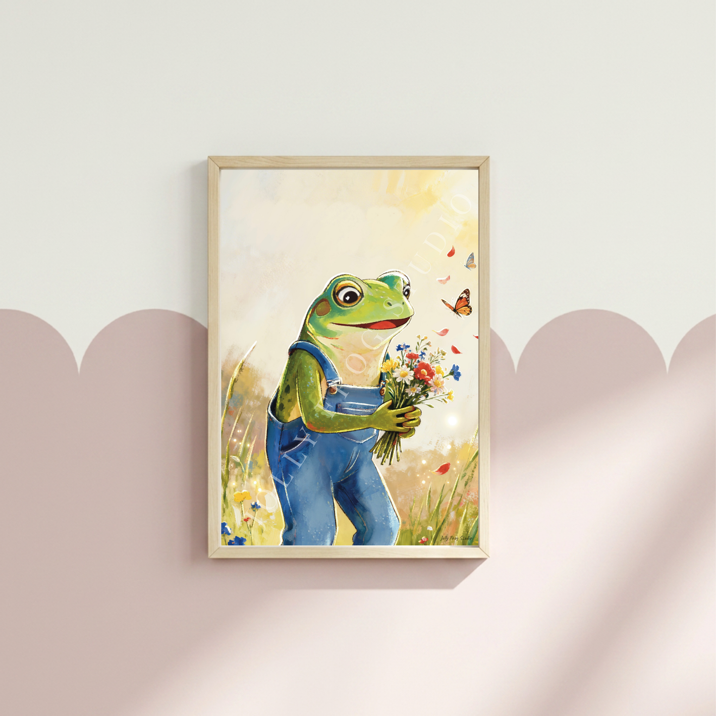 Occasion Fine Art Print "Thank You"/"Thinking of You" (A5 single art print) | Hand-Illustrated Eco Fine Art Print